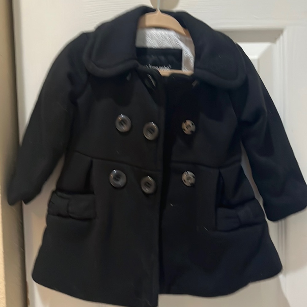 Black wool jacket for 9 m baby